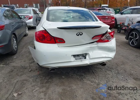 2013 Infiniti G37X из США, поврежденный, VIN JN1CV6AR7DM754397
